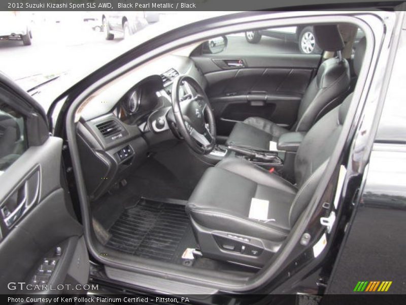 Front Seat of 2012 Kizashi Sport SLS AWD