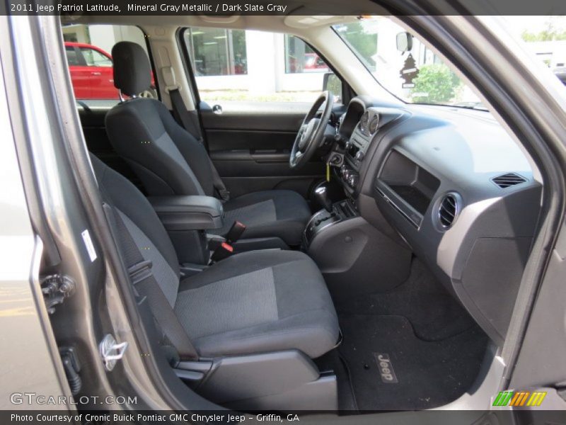 Mineral Gray Metallic / Dark Slate Gray 2011 Jeep Patriot Latitude