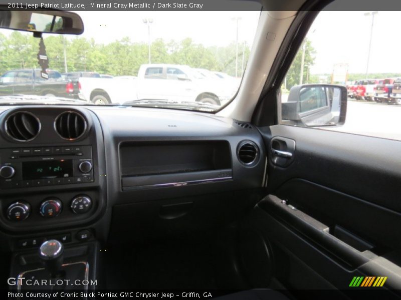 Mineral Gray Metallic / Dark Slate Gray 2011 Jeep Patriot Latitude