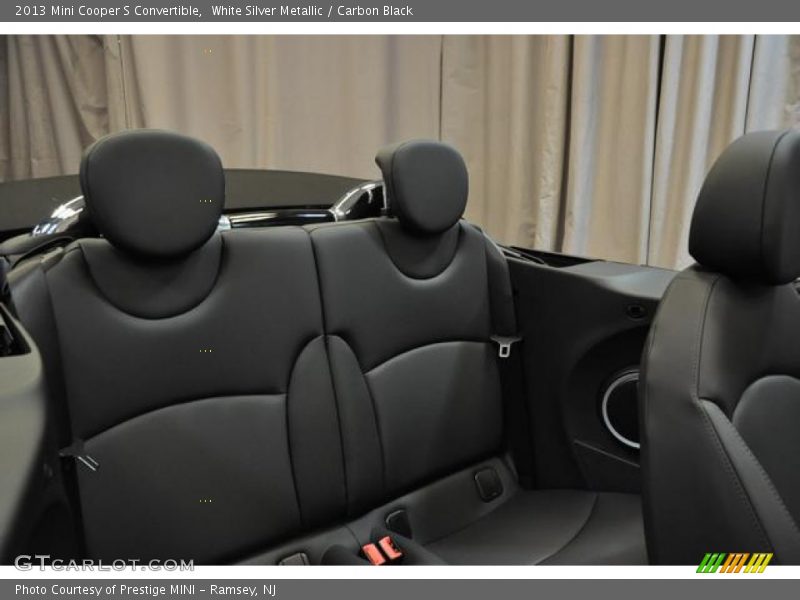 White Silver Metallic / Carbon Black 2013 Mini Cooper S Convertible
