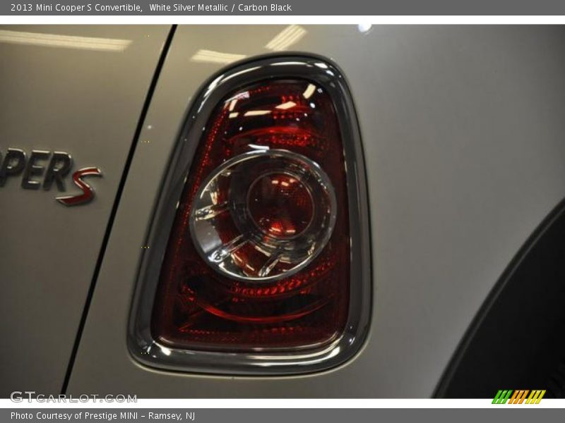 White Silver Metallic / Carbon Black 2013 Mini Cooper S Convertible