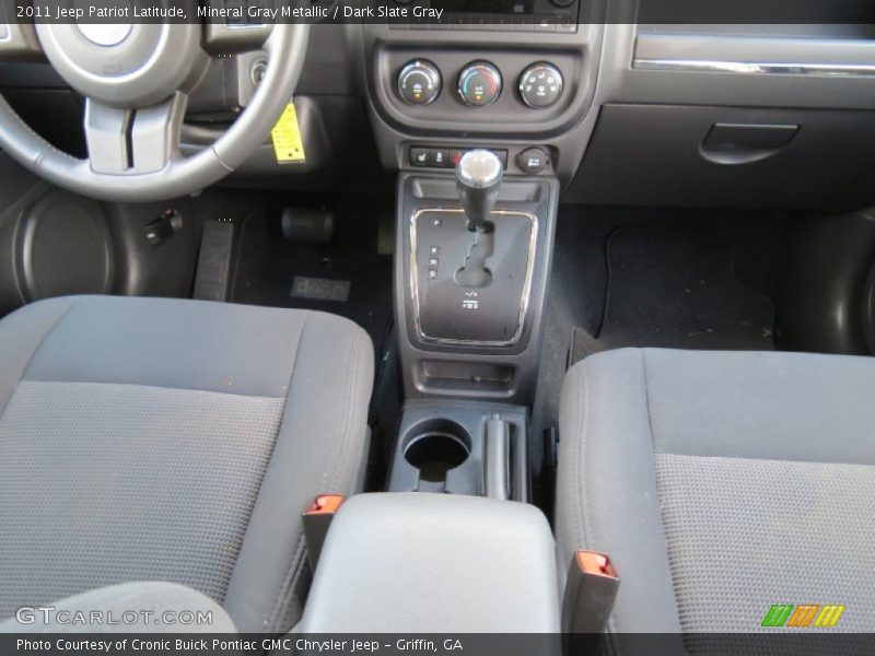 Mineral Gray Metallic / Dark Slate Gray 2011 Jeep Patriot Latitude