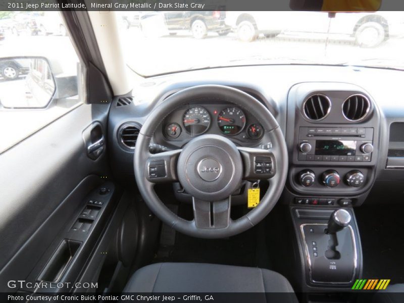 Mineral Gray Metallic / Dark Slate Gray 2011 Jeep Patriot Latitude