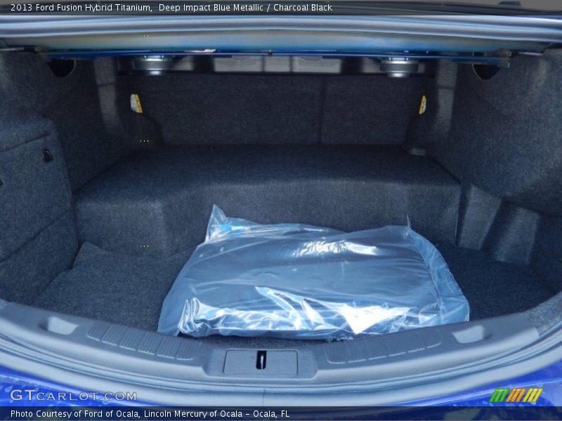  2013 Fusion Hybrid Titanium Trunk