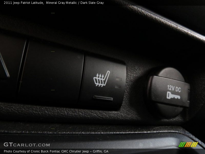 Mineral Gray Metallic / Dark Slate Gray 2011 Jeep Patriot Latitude