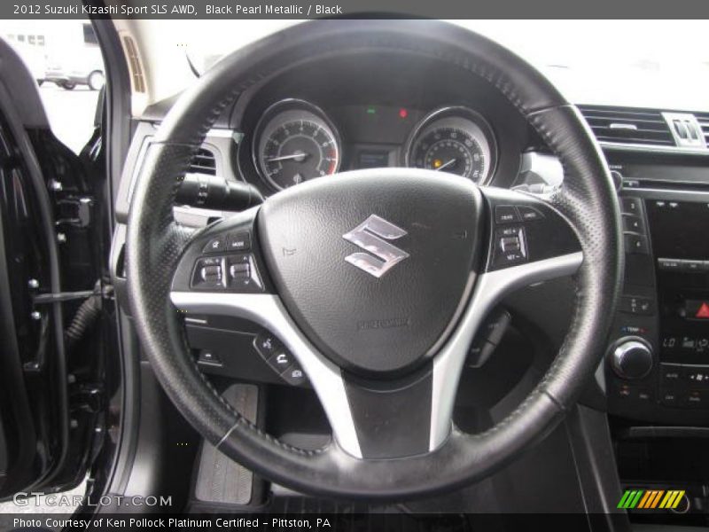  2012 Kizashi Sport SLS AWD Steering Wheel