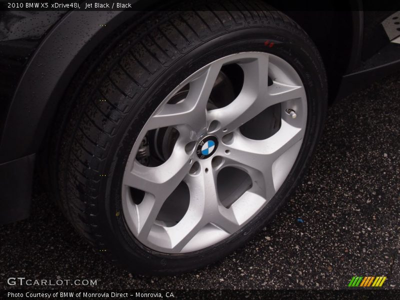 Jet Black / Black 2010 BMW X5 xDrive48i