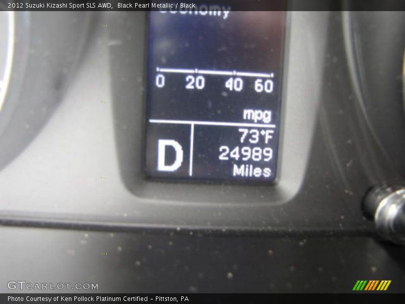 Black Pearl Metallic / Black 2012 Suzuki Kizashi Sport SLS AWD