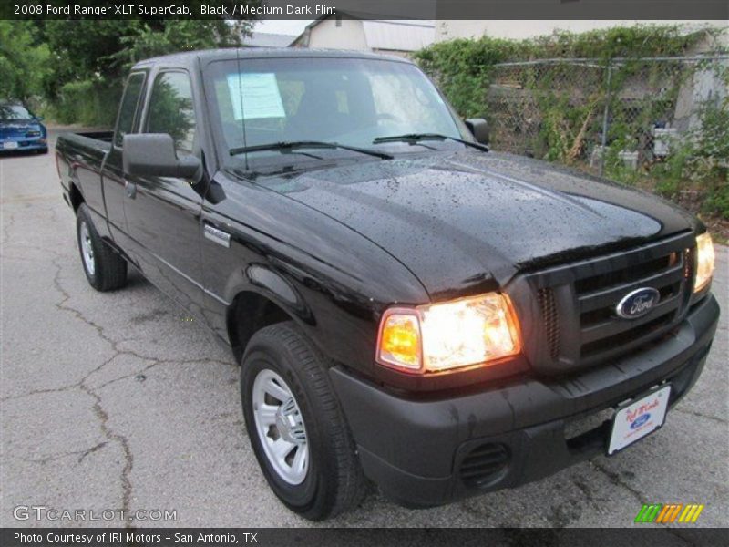 Black / Medium Dark Flint 2008 Ford Ranger XLT SuperCab
