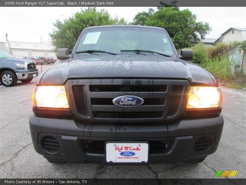 Black / Medium Dark Flint 2008 Ford Ranger XLT SuperCab