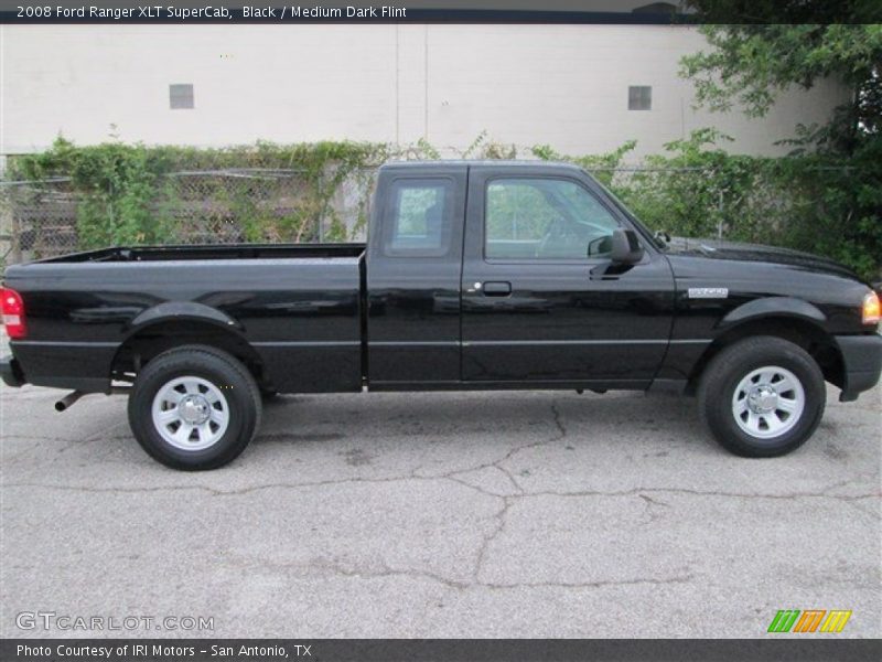 Black / Medium Dark Flint 2008 Ford Ranger XLT SuperCab