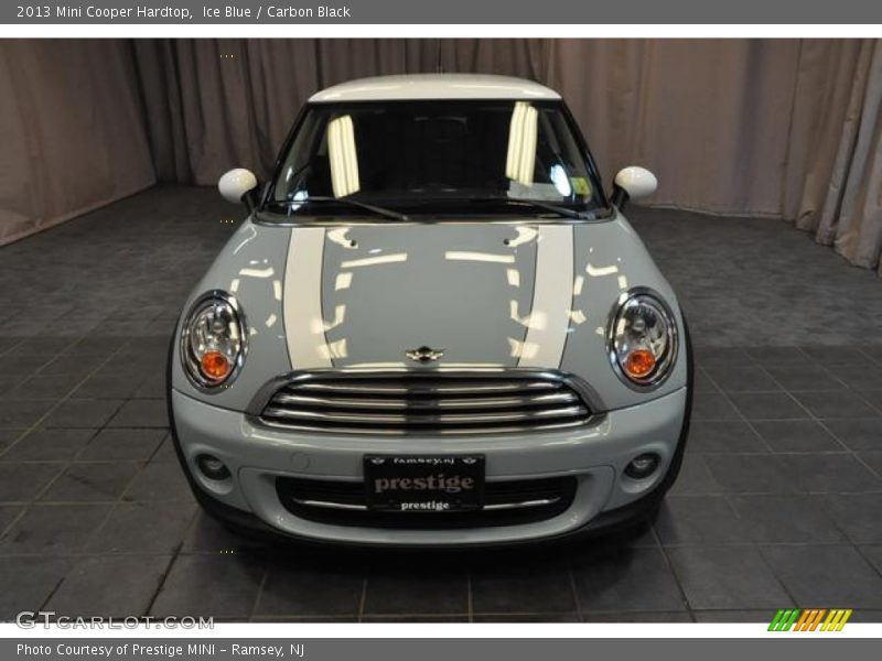 Ice Blue / Carbon Black 2013 Mini Cooper Hardtop