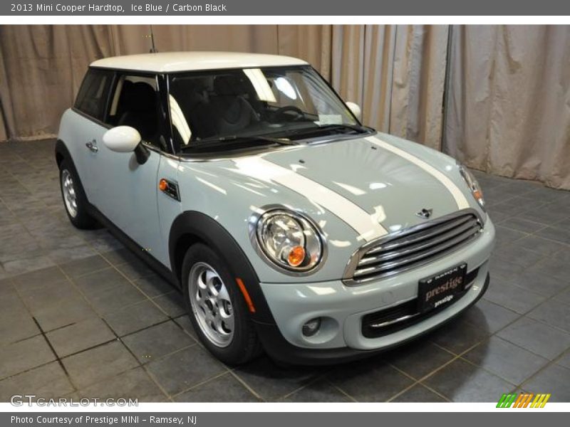 Ice Blue / Carbon Black 2013 Mini Cooper Hardtop