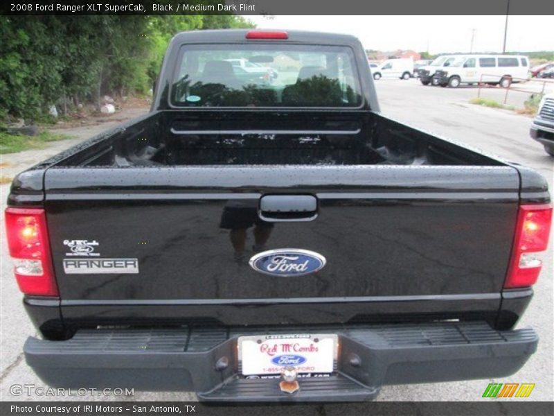 Black / Medium Dark Flint 2008 Ford Ranger XLT SuperCab