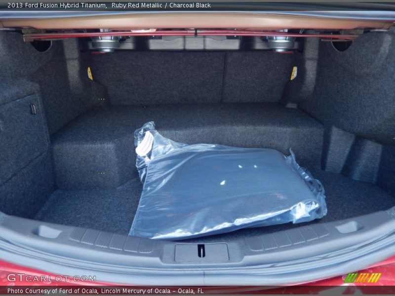  2013 Fusion Hybrid Titanium Trunk