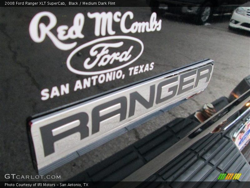 Black / Medium Dark Flint 2008 Ford Ranger XLT SuperCab