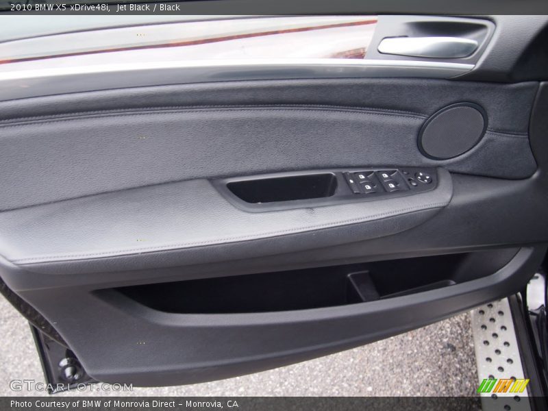 Jet Black / Black 2010 BMW X5 xDrive48i
