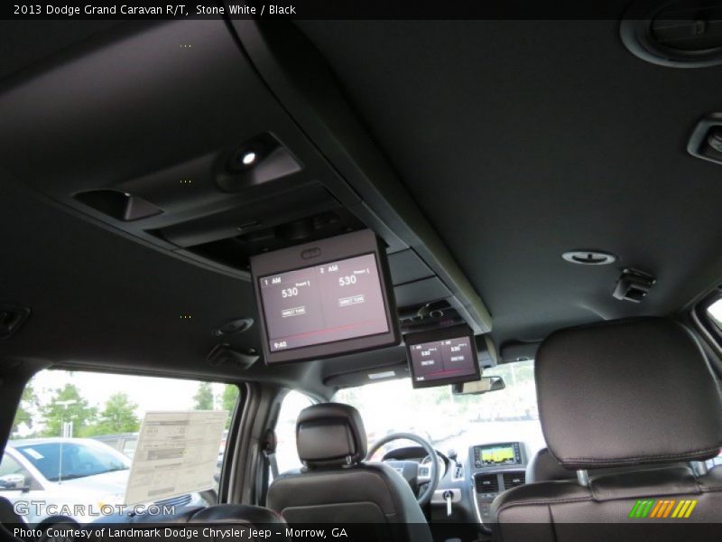 Stone White / Black 2013 Dodge Grand Caravan R/T