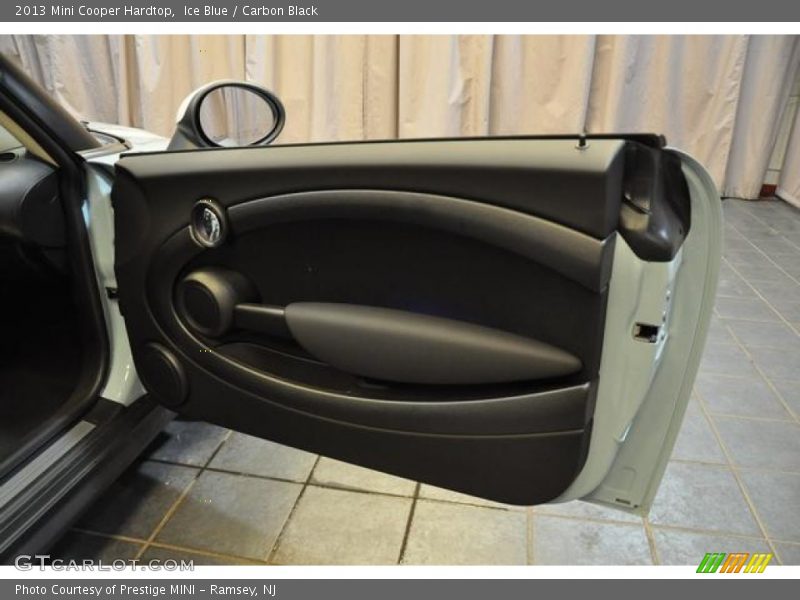 Ice Blue / Carbon Black 2013 Mini Cooper Hardtop
