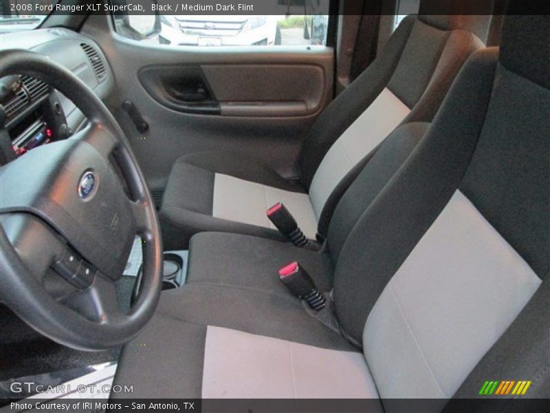 Black / Medium Dark Flint 2008 Ford Ranger XLT SuperCab