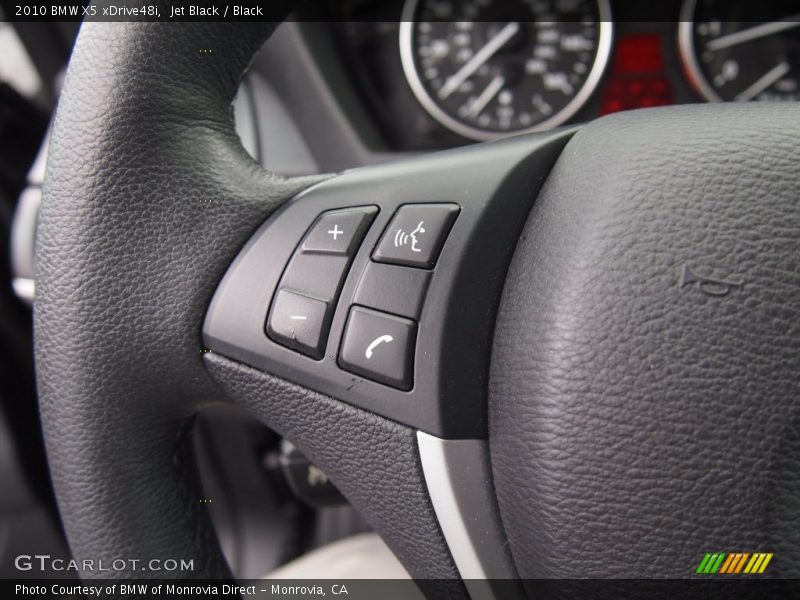 Jet Black / Black 2010 BMW X5 xDrive48i