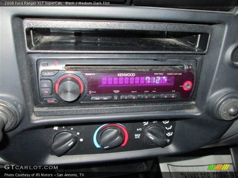 Black / Medium Dark Flint 2008 Ford Ranger XLT SuperCab