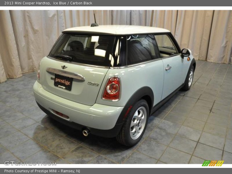Ice Blue / Carbon Black 2013 Mini Cooper Hardtop