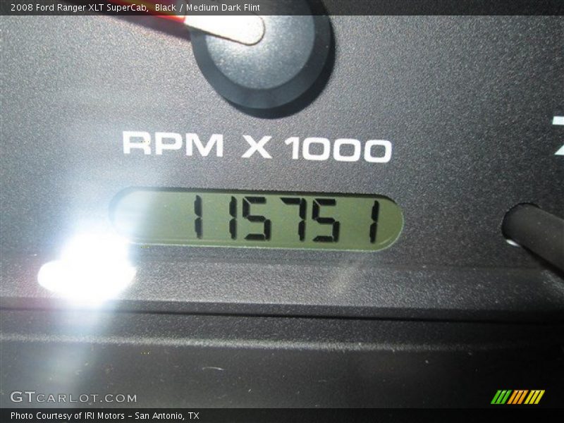 Black / Medium Dark Flint 2008 Ford Ranger XLT SuperCab