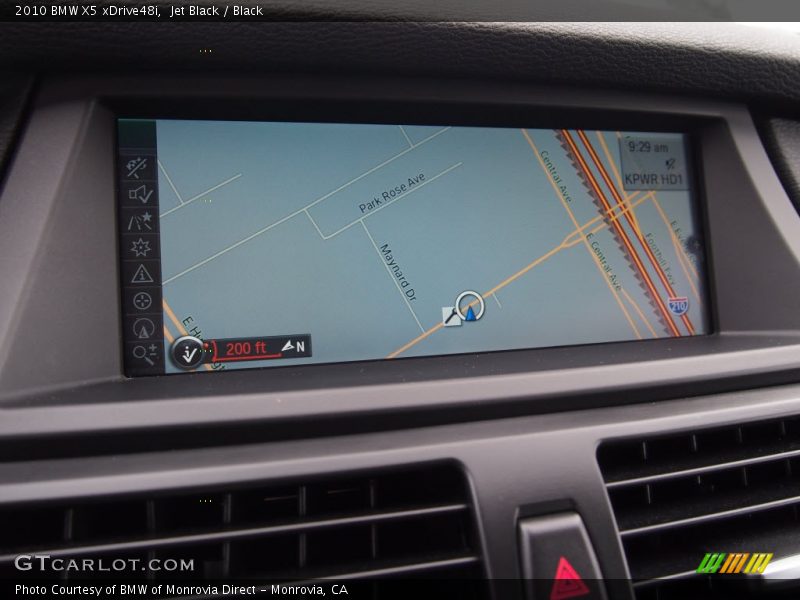 Jet Black / Black 2010 BMW X5 xDrive48i