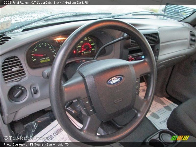 Black / Medium Dark Flint 2008 Ford Ranger XLT SuperCab