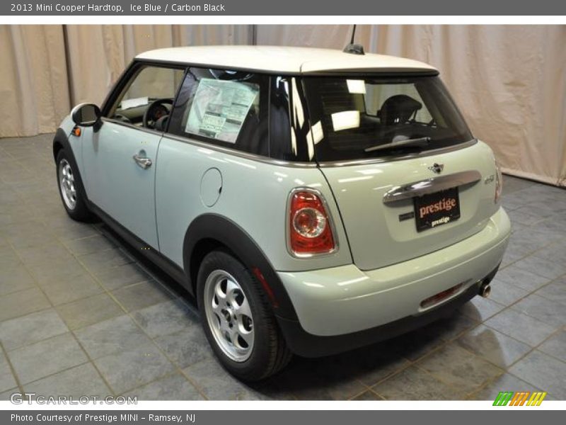 Ice Blue / Carbon Black 2013 Mini Cooper Hardtop
