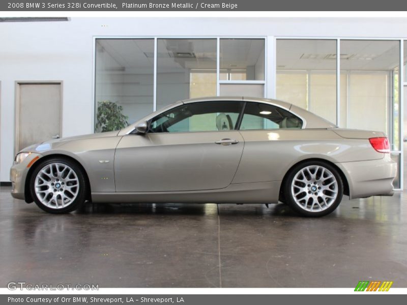  2008 3 Series 328i Convertible Platinum Bronze Metallic