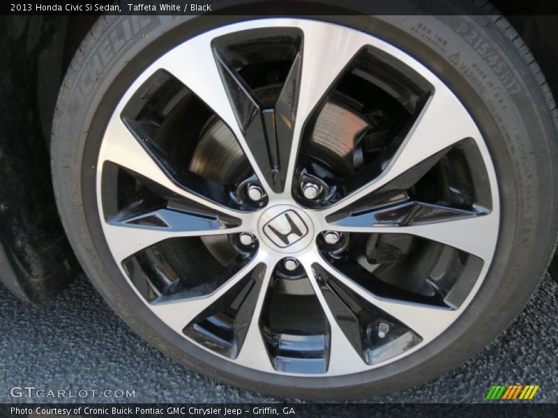 Taffeta White / Black 2013 Honda Civic Si Sedan