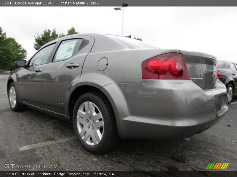 Tungsten Metallic / Black 2013 Dodge Avenger SE V6