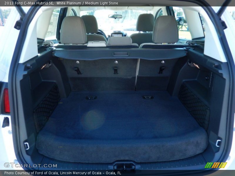 White Platinum / Medium Light Stone 2013 Ford C-Max Hybrid SE