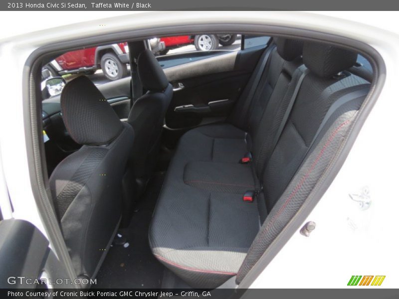 Taffeta White / Black 2013 Honda Civic Si Sedan
