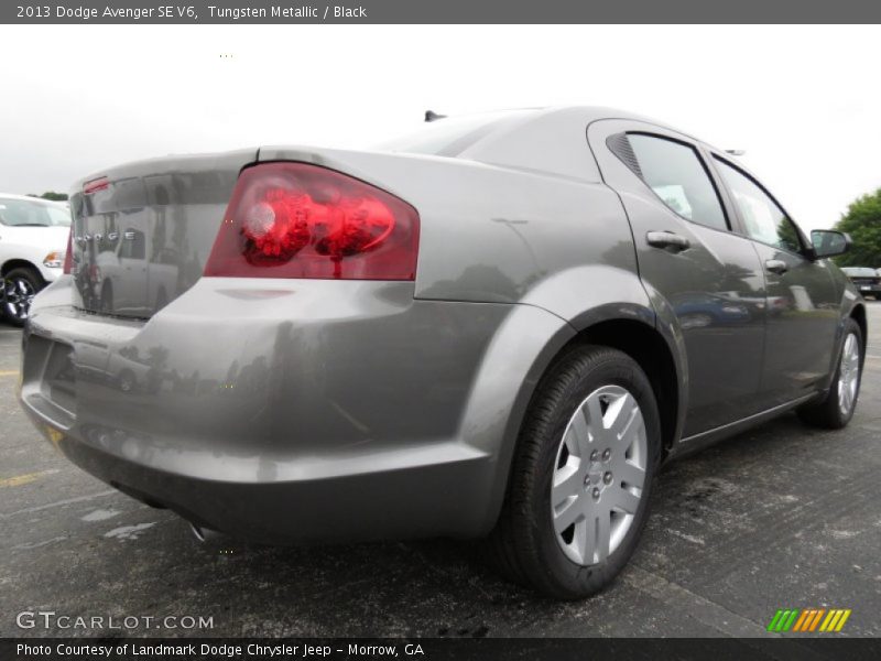 Tungsten Metallic / Black 2013 Dodge Avenger SE V6