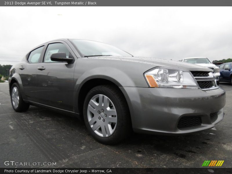 Tungsten Metallic / Black 2013 Dodge Avenger SE V6