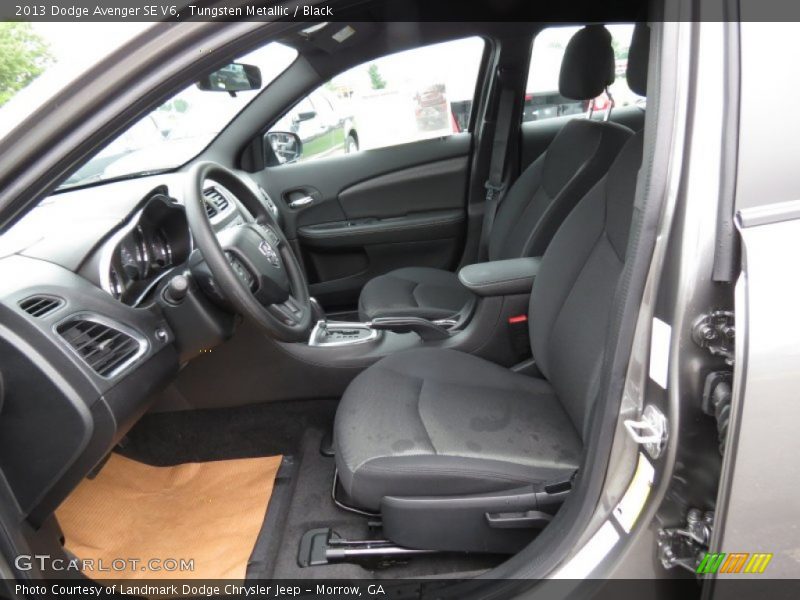 Tungsten Metallic / Black 2013 Dodge Avenger SE V6