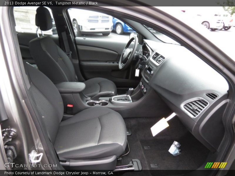 Tungsten Metallic / Black 2013 Dodge Avenger SE V6