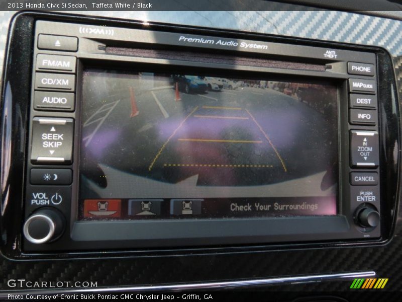 Taffeta White / Black 2013 Honda Civic Si Sedan