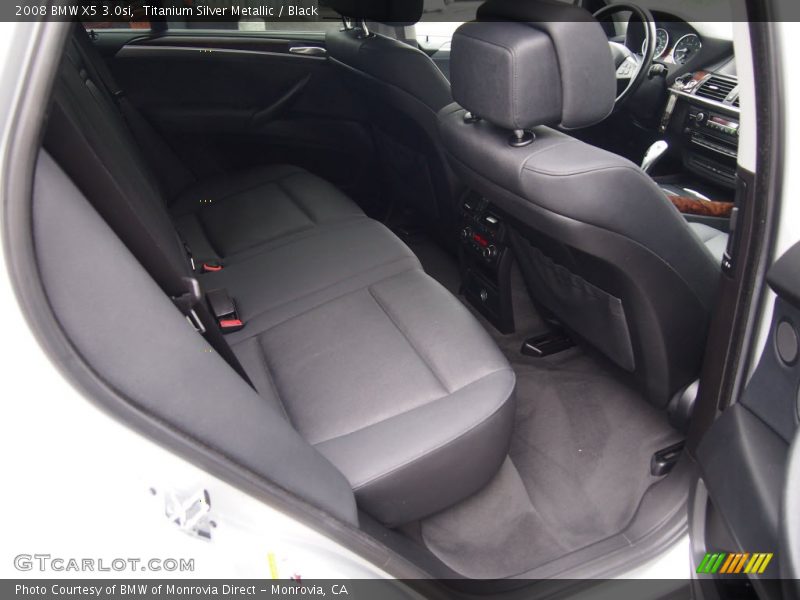 Titanium Silver Metallic / Black 2008 BMW X5 3.0si