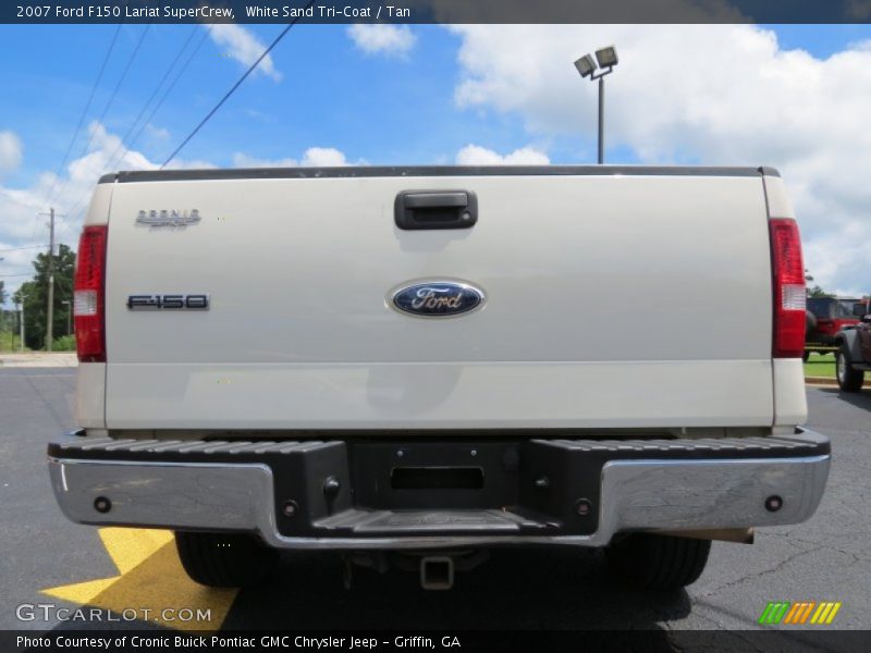 White Sand Tri-Coat / Tan 2007 Ford F150 Lariat SuperCrew