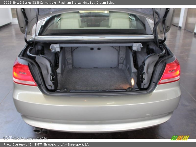  2008 3 Series 328i Convertible Trunk