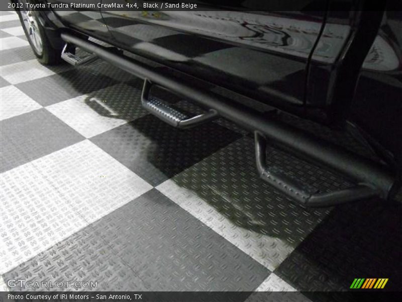 Black / Sand Beige 2012 Toyota Tundra Platinum CrewMax 4x4