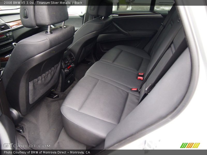 Titanium Silver Metallic / Black 2008 BMW X5 3.0si