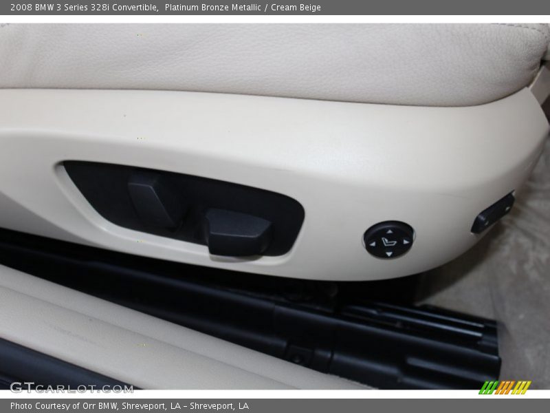 Platinum Bronze Metallic / Cream Beige 2008 BMW 3 Series 328i Convertible