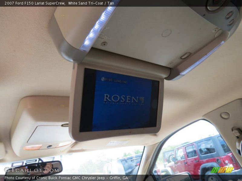 White Sand Tri-Coat / Tan 2007 Ford F150 Lariat SuperCrew