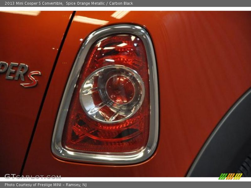 Spice Orange Metallic / Carbon Black 2013 Mini Cooper S Convertible