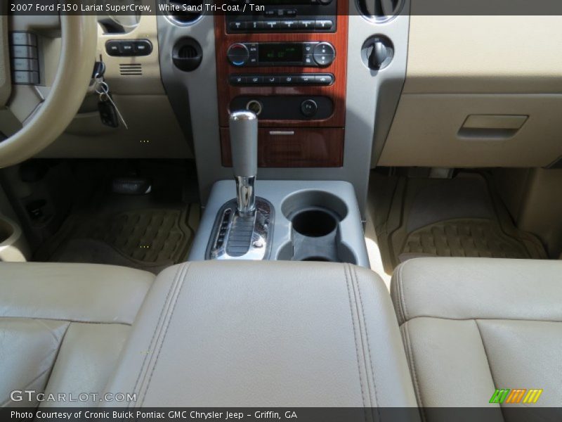 White Sand Tri-Coat / Tan 2007 Ford F150 Lariat SuperCrew
